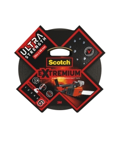 Scotch® Nastro Extra resistente - Il nastro adesivo Scotch Extremium Ultra è un nastro super spesso per lavori molto difficili. È ultra spesso con un supporto resistente all'acqua. Può essere utilizzato per: riparare, trattenere, sigillare e proteggere pa