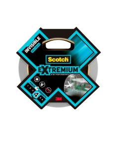 Scotch® Nastro Extra resistente - Il nastro adesivo Scotch Extremium trasparente è la soluzione ideale per la riparazione di superfici in vetro ma anche di plastica. Senza residui, questo nastro consente tutti i tipi di riparazioni. Con adesivo specifico 