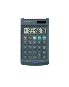 LS-39E è una calcolatrice tascabile dotata di un ampio display a 8 cifre e di una custodia rigida che si apre a 360 gradi.
Caratteristiche
Funzione di conversione valuta locale/Euro
Caratteri del display ampi
Custodia rigida con apertura a 360 gradi
Spazi