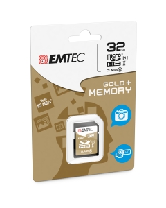 SDHC EMTEC 32GB CLASS 10 GOLD +