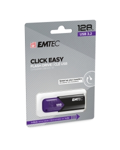 Emtec Memoria USB B110 USB3.2 Click&easy 128GB viola