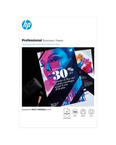 Confezione da 150 fogli carta professionale lucida HP per getto d'inchiostro A3/297x420 mm