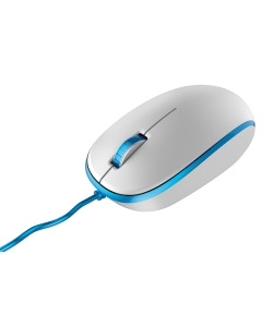 USB Plug&Play.
Perfetto design ergonomico.
Colore: Bianco/blu, bianco/verde, bianco/arancione