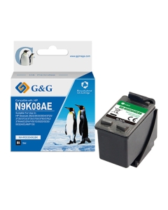 Cartuccia ink rigenerata Nero G&G per HP DeskJet 2622/2633/2634/3720/3730/3733