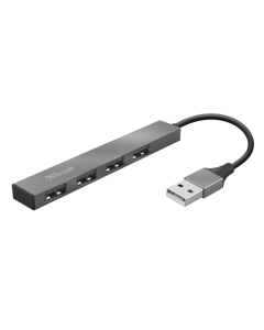 Hub USB per aggiungere 4 porte USB in più al computer. Aggiungi 4 porte USB 2.0 standard, per trasferire dati o collegare dispositivi. Funziona su ogni PC o laptop dotato di porta USB-A. Per le dimensioni ridottissime e la leggerezza, è l’ideale in viaggi
