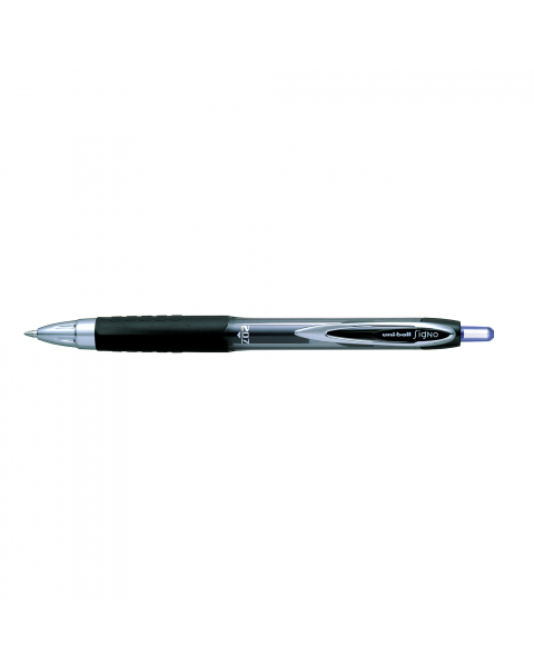 Roller a scatto con inchiostro gel pigmentato a base d'acqua resistente alla luce e all'acqua che garantisce la tenuta sulla carta nel tempo. 
Rapida asciugatura. Ideale per firmare assegni e documenti legali. Ricaricabile con refill UMR87 (87249)
Punta 0