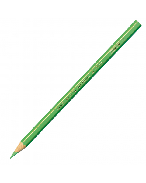 Pastello esagonale verniciato nel colore della mina con spigoli dorati. Esagono del pastello diam. 7,6mm per una facile impugnatura. Mina extra large di qualita' superiore 3,8mm, ricca di pigmenti colorati per un'ottima resa e lunga durata.