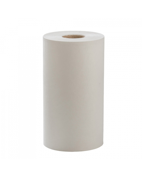 Panno in microfibra riciclata al 35% con prestazioni di pulizia superiori in associazione alle fibre di viscosa per un'eccellente capacità di assorbimento.  In formato roll da 180 strappi. Con il 99,9% di rimozione di batteri o germi dalla superficie senz