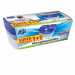 Confezione comprendente 2 dispositivi Mangiaumidità da 450gr e una ricarica tab da 450gr.  Assorbe l’umidità in eccesso, previene la formazione di muffe e macchie sui muri in ambienti chiusi o poco ventilati. Compatto e maneggevole, in materiale antiurto,