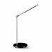 Lampada a led xxw. struttura in alluminio e acciaio 100% riciclabile. Base extra sottile e interruttore in testa allo stelo. Braccio regolabile. Classificazione energetica: G