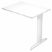 Allungo laterale reversibile destro o sinistro per Scrivania serie Easy gamba metal. Dimensioni: L80 x P60 x H72,5cm.