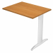 Allungo laterale reversibile destro o sinistro per Scrivania serie Easy gamba metal. Dimensioni: L80 x P60 x H72,5cm.