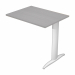 Allungo laterale reversibile destro o sinistro per Scrivania serie Easy gamba metal. Dimensioni: L80 x P60 x H72,5cm.