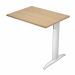 Allungo laterale reversibile destro o sinistro per Scrivania serie Easy gamba metal. Dimensioni: L80 x P60 x H72,5cm.