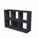 Lbrerie Realizzate in melaminico bilaminato antigraffio e antiriflesso (sp. 16mm) conforme alle norme UNI e EN classe E1. Componibili per sovrapposizione e affiancamento. Le librerie con cassa colore bianco hanno un lato con bordo colore faggio, le librer