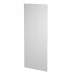Coppia ante in vetro temperato satinato senza serratura per mobile alto Presto. Dimensioni: L80 x H175cm - spessore 5mm.