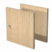 COPPIA ANTINE 32,2x32,1cm spess.16mm per LIBRERIA CASELLARIO RAINBOW