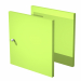 COPPIA ANTINE 32,2x32,1cm spess.16mm per LIBRERIA CASELLARIO RAINBOW