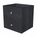 CASSETTIERA 2 CASSETTI (L32,5 x P28,8 x H32,5cm) per LIBRERIA CASELLARIO RAINBOW