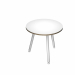 Linea di arredo operativo dal design innovativo e dinamico caratterizzata dalle gambe in metallo cilindriche inclinate delle scrivanie e dei tavoli rotondi. Robusti piani in melaminico sp. 22 mm con bordo antishock resistente agli urti in ABS 3 mm. Gambe 