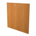 COPPIA ANTE in MELAMINICO con serratura  x libreria bassa L76cm
