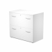 Mobile classificatore per cartelle sospese a due cassetti con serratura su entrambi. Piedini regolabili in altezza. Dimensioni: L80 x P46 x H73cm.
In ognuno dei due cassetti ci stanno 2 file di cartelle sospese con interasse 330 mm (la larghezza interna d