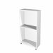 LIBRERIA BASSA A GIORNO con 1 ripiano. Dimenzioni: L40 x P32 x H81,5 cm. Ampia gamma di librerie componibili profondità 320mm, costituita da mobili in due altezze 196 e 81,5 cm, due larghezze 76 e 40 cm, più mobile ad angolo: in qualsiasi ambiente è possi