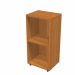 LIBRERIA BASSA A GIORNO con 1 ripiano. Dimenzioni: L40 x P32 x H81,5 cm. Ampia gamma di librerie componibili profondità 320mm, costituita da mobili in due altezze 196 e 81,5 cm, due larghezze 76 e 40 cm, più mobile ad angolo: in qualsiasi ambiente è possi