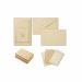 Confezione NATURA composte da 10 buste (100gr) + 10 biglietti (240gr) nel formato 90x140mm.