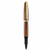 Penna roller con cappuccio con apertura a svitamento. Punta media, fornita in elegante astuccio.