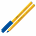 Penna a sfera con cappuccio a clip rimovibile. Punta in acciaio inox resistente all'usura. 
Punta F. Colore ink : blu.