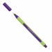 Fineliner con fusto prodotto per l'88% in plastica bio. Ampia gamma di colori. Tratto fine. Il fusto gommato a forma triangolare assicura una scrittura in tutto relax.
Tratto 0,4mm. Colore: violetto.