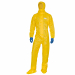 Tuta con cappuccio elasticizzato a 3 parti. Deltachem® non tessuto. Chiusura zip sotto doppia baverina. Doppio elastico fondo manica per pollice. Elastico di chiusura in testa, in vita, ai polsi ed alle caviglie. Imballo individuale sottovuoto. Non tessut