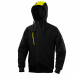 Felpa con cappuccio fisso a zip intera, che unisce stile e calore. 3 tasche esterne con zip e 2 tasche interne. Su ordinazione tutte le taglie da S a 3XL.