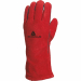 Guanto per saldatore. Pelle crosta di bovino trattata anti-calore (THT). Mano foderata mollettone. Manichetta foderato tela. Taglio americano. Lunghezza 35 cm. Pelle anti-calore (THT): Migliore resistenza al calore di contatto. Diminuzione della reattivit