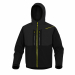 Giacca. Chiusura con zip antifreddo. Cappuccio fisso. 4 tasche.Tessuto Softshell 96% poliestere 4% elastan 3 strati laminati. Categoria DPI: 1. Certificazione CE. Conformità alla norma EN ISO 13688:2013.