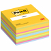 L'originale formato 76x76mm in un cubo colorato da 450 fogli, per non rimanere mai senza un foglietto Post-it. Pratici ed allegri nelle tonalità di colori assortiti Neon e Pastello. Colore: giallo sole, verde lime, rosa power, verde acido, blu paradiso, a