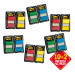Segnapagina Post-it Index Value Pack. Contiene 12 Segnapagina Post-it Index Medium 680 in 4 colori classici (50 bandierine ciascuno).