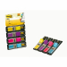 Segnapagina in formato mini, autoadesivi, scrivibili e riposizionabili per un'efficace organizzazione del proprio lavoro. Disponibili in confezione da 4 colori giallo, viola, rosa e azzurro. Ogni confezione contiene 140 segnapagina di dimensioni 12x43,2mm