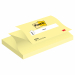 Incollatura a fisarmonica un foglietto tira l'altro. Utilizzabili con uno dei tanti dispenser per foglietti Post-it Z-Notes. Ogni blocchetto contiene 100 foglietti riposizionabili. Formato 76x127mm. Colore: giallo Canary. Nuove confezioni in cartoncino ri