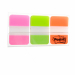 Segnapagina Post-it Index Strong 686 Medium autoadesivo scrivibile e riposizionabile, utile per archiviare o da utilizzare come divisorio. Doppio spessore per mantenere la rigidità. Formato 25x38mm. Assortito nei colori: rosa, verde, arancio.