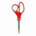 Forbici Comfort con lama in acciaio. Impugnatura comfort asimetrica. Lunghezza 18cm.