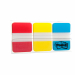 Segnapagina Post-it Index Strong 686 Medium autoadesivo scrivibile e riposizionabile, utile per archiviare o da utilizzare come divisorio. Doppio spessore per mantenere la rigidità. Formato 25x38mm. Assortito nei colori: rosso, blu, giallo.