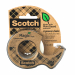 Dispenser in matateriale riciclato contenente 1 rotolo di nastro adesivo Scotch® Magic™ 900 Green: Nastro adesivo 19mmx20m invisibile permanente, supporto in acetato di cellulosa, adesivo di origine vegetale, anima in cartoncino riciclato al 100%, pack in