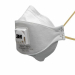 Il respiratore per carteggiatura a mano 3M™ Aura™ 9312+ è la mascherina facciale filtrante con design a 3 lembi Aura™, ponte nasale regolabile, lembo nasale scolpito, stringitesta con codifica colore e valvola 3M™ Cool Flow™ per una vestibilità confortevo