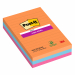 Il foglietto Post-it® Super Sticky Ultracolor, per messaggi ordinati e molto visibili, non passano mai inosservati . Grazie all’adesivo rinforzato si attaccano praticamente su tutte le superfici e non lasciano traccia. Blocchetti da 45 fogli a righe. Colo