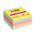Foglietti Post-it® Super Sticky colori assortiti, blocco da 450 fogli 76x76mm.