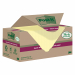 Foglietti Post-it®SuperSticky Green in carta riciclata al 100%. Doppia forza adesiva rispetto al trazizionale. Confezione in carta riciclata. Blocchetti da 70 fogli giallo Canary.