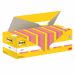 Value pack foglietti Post-it® Super Sticky colori assortiti, blocco da 90 fogli 76x76mm.