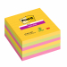 Foglietto Post-it® Super Sticky con adesivo rinforzato può essere applicato anche su superfici difficili e ruvide. Blocchetti da 90 fogli cad: colori Carnival: colori giallo sole, rosa power, blu paradiso. Formato 101x101mm.